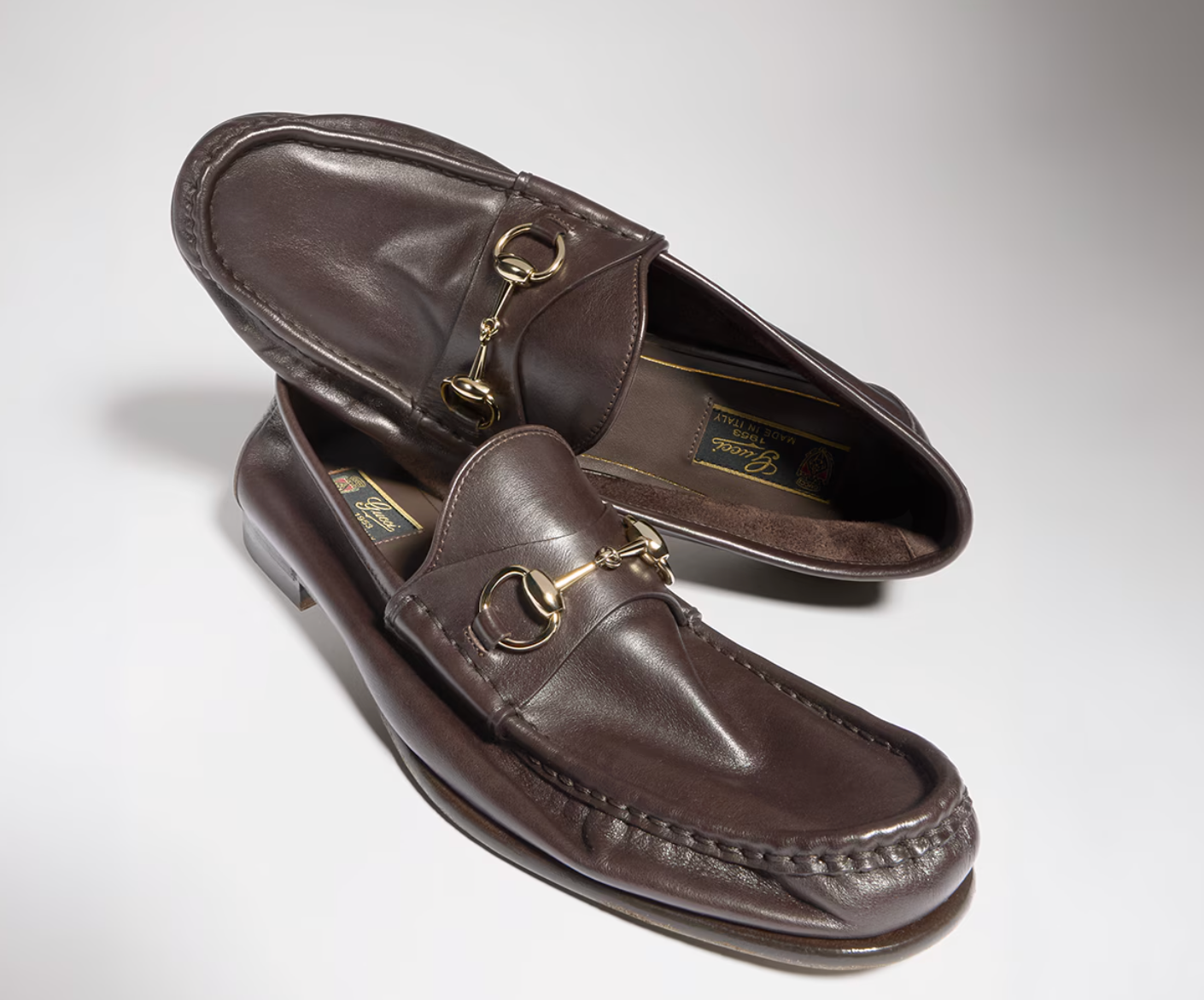 Giày Gucci Lugano Loafer 'Brown' 864119-AAF3Q-2140 - Ảnh 3