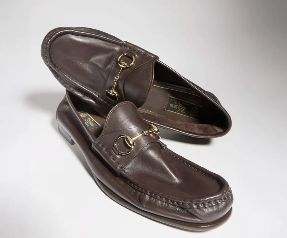 Giày Gucci Lugano Loafer 'Brown' 864119-AAF3Q-2140 - Ảnh 3