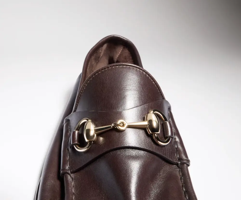 Giày Gucci Lugano Loafer 'Brown' 864119-AAF3Q-2140 - Ảnh 4