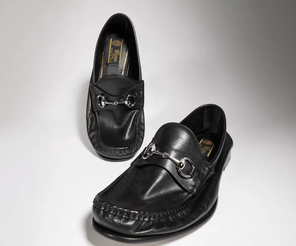 Giày Gucci Lugano Loafer 'Black' 871668-AAF3Q-1000 - Ảnh 3