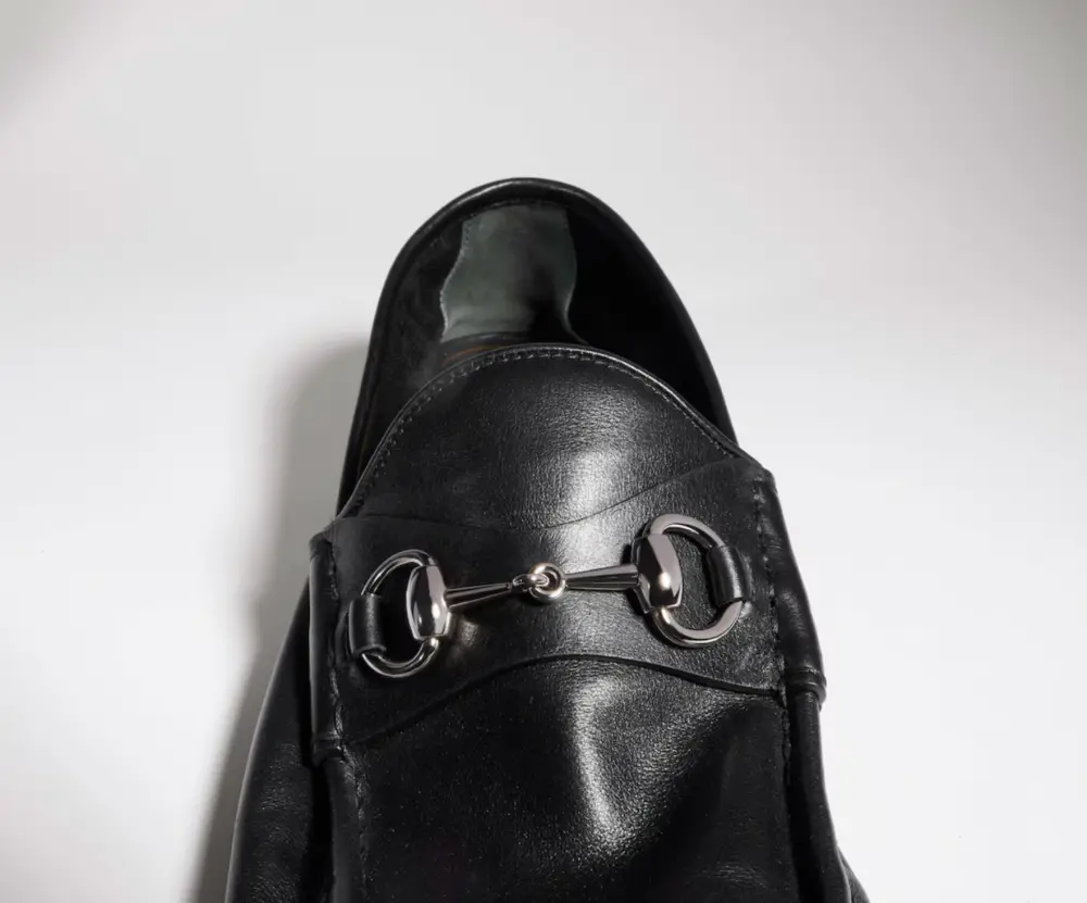 Giày Gucci Lugano Loafer 'Black' 871668-AAF3Q-1000 - Ảnh 4