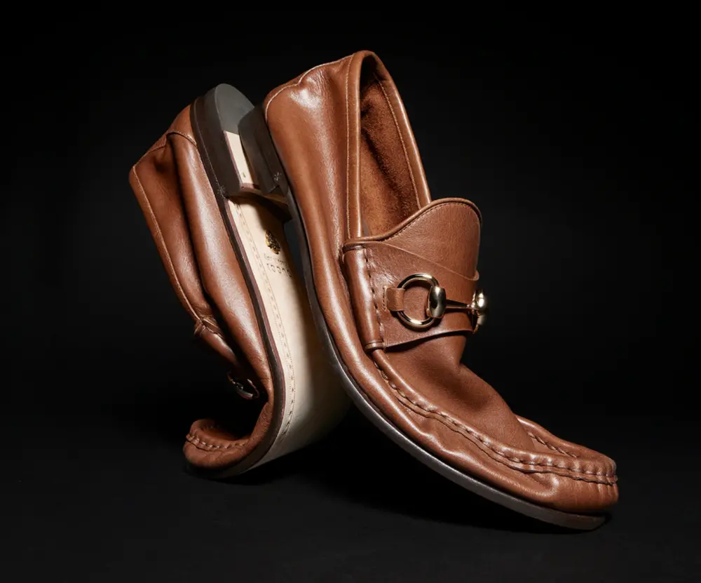 Giày Gucci Lugano Loafer 'Brown' 864119-AAF3Q-2535 - Ảnh 3