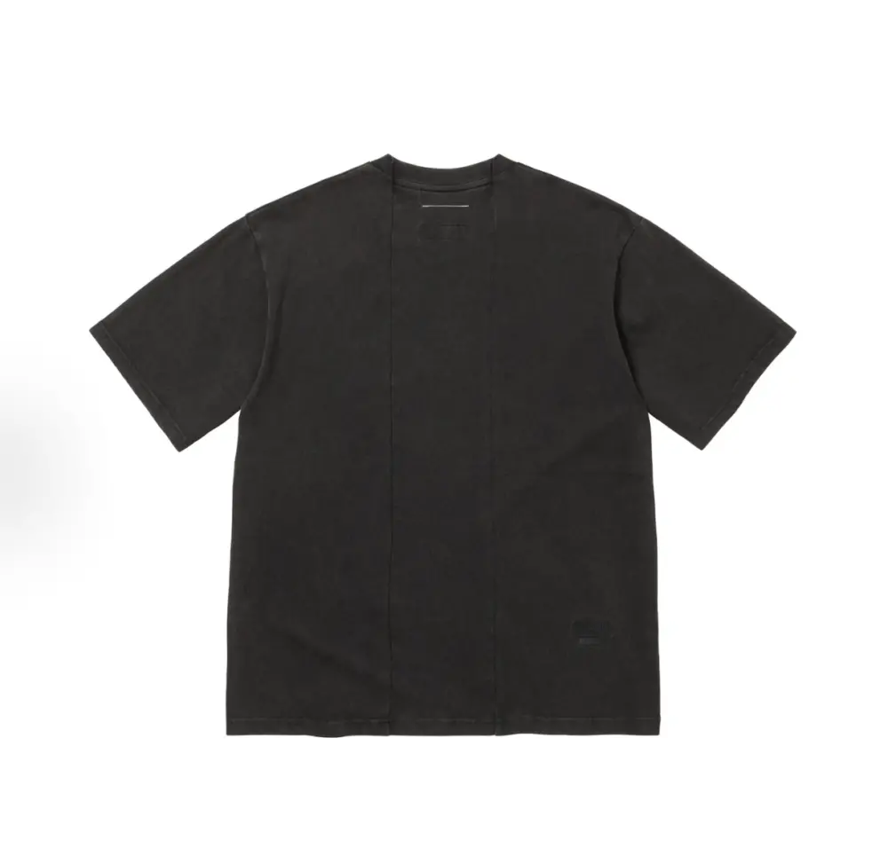 Áo Supreme × MM6 Maison Margiela SplitS/STop 'Black' SUP-SS26-104 - Ảnh 3