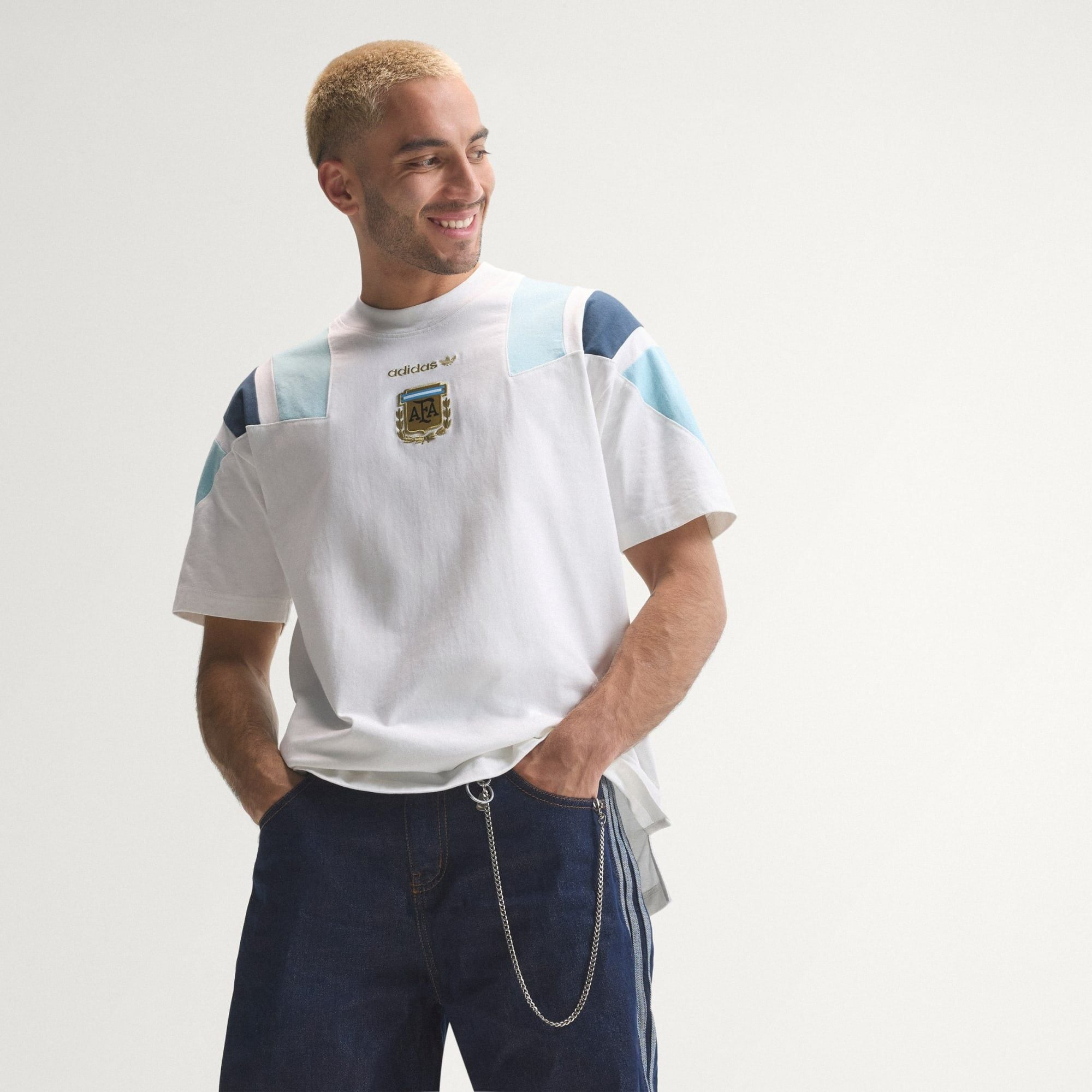 Áo Adidas Argentina EQT T-Shirt KG2288 - Ảnh 6
