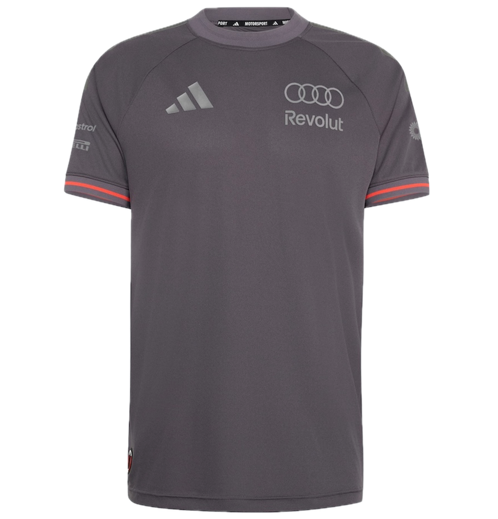 Áo Adidas Authentic Audi Revolut F1 Team Driver Jersey 'Grey' KE9091