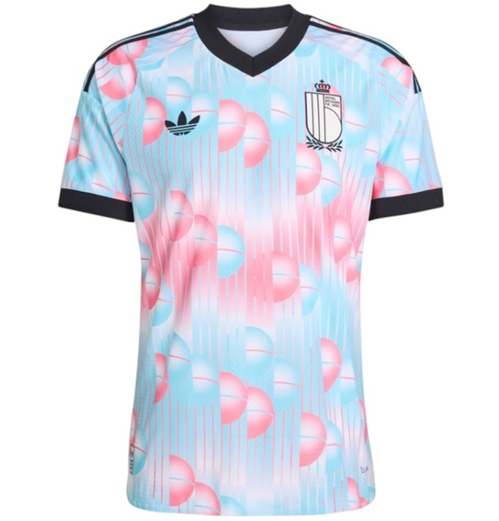 Áo Adidas Belgium 26 Away Authentic Jersey JM8382
