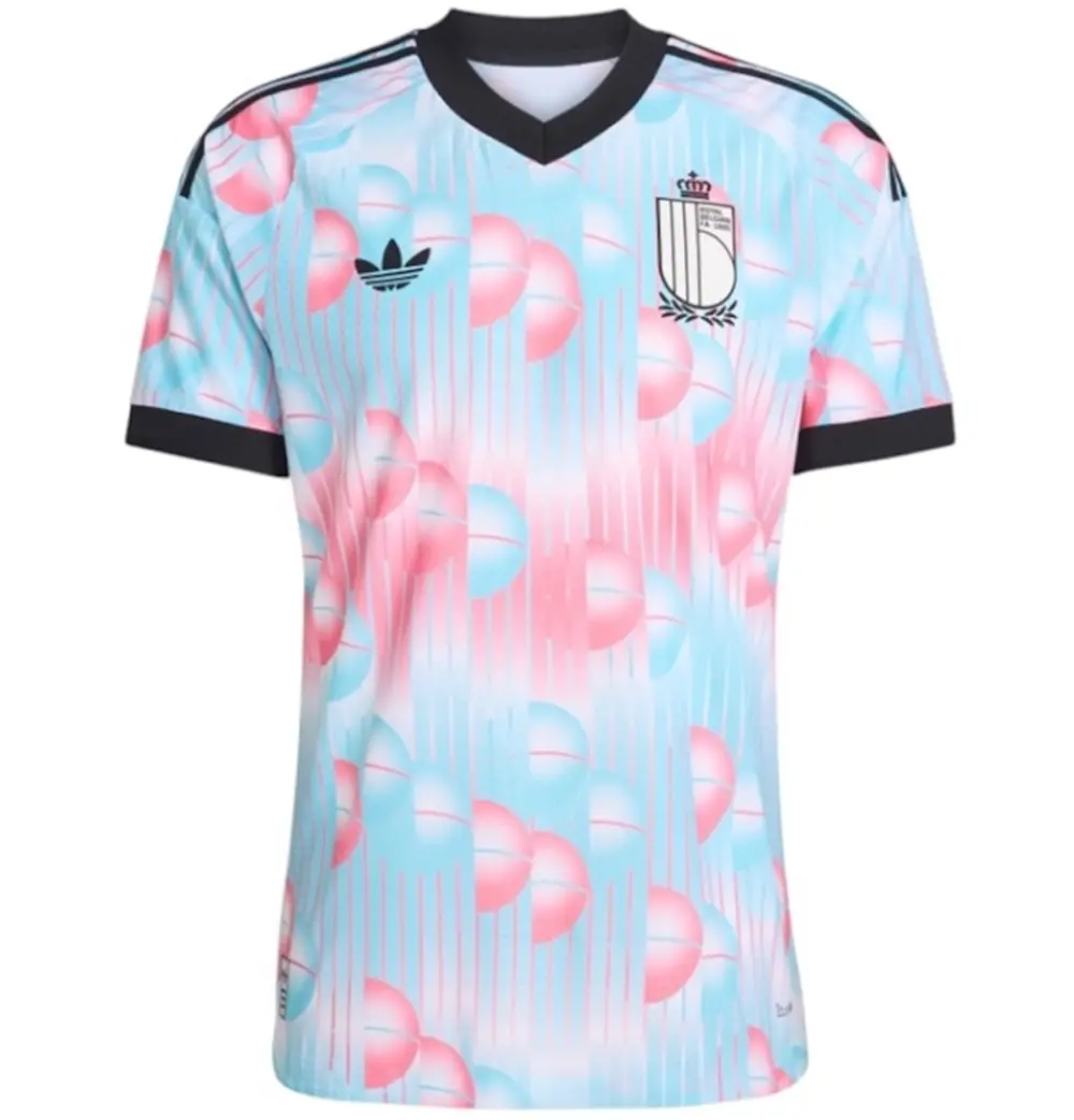 Áo Adidas Belgium 26 Away Authentic Jersey JM8382
