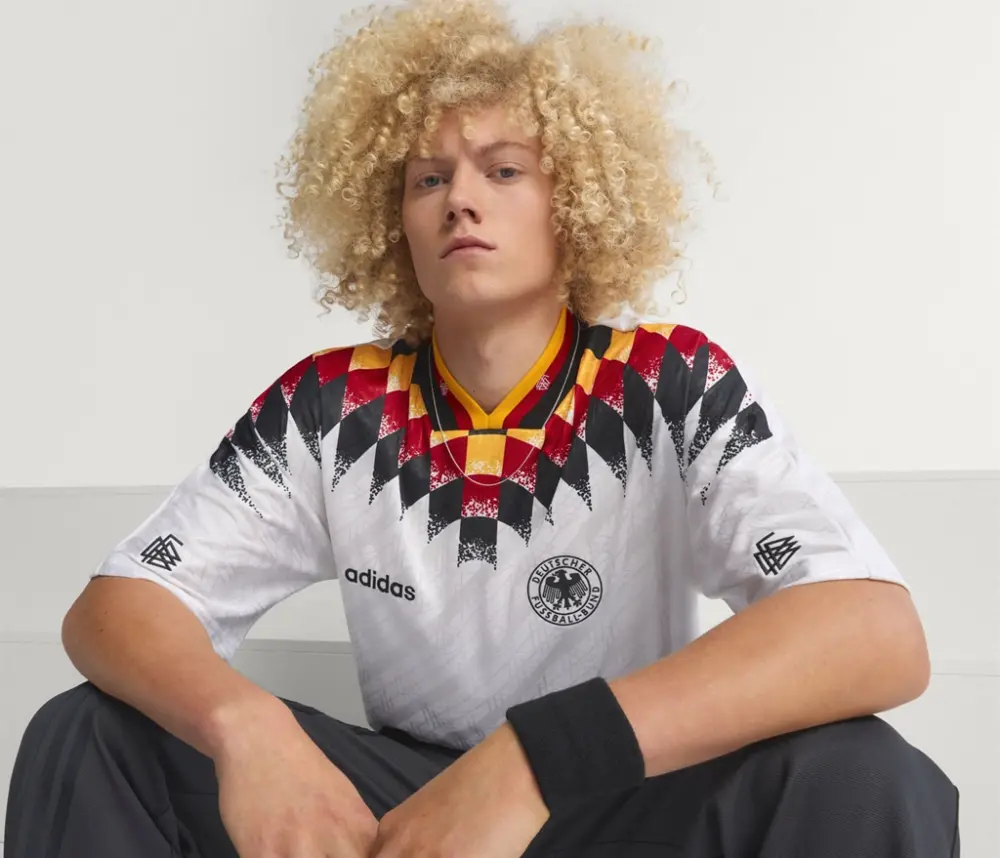Alternative view of Áo adidas Germany Home Jersey 1994 JN3705