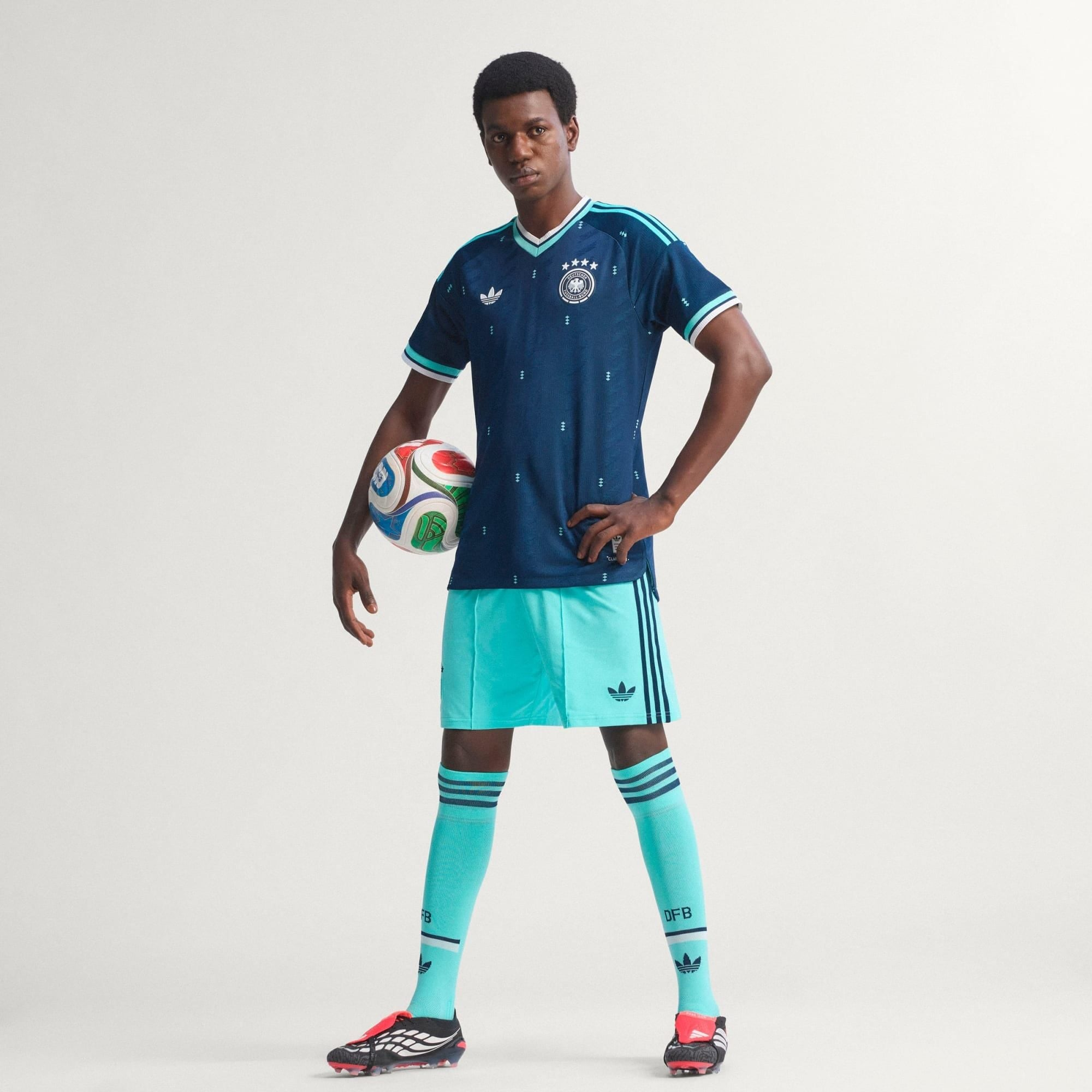 Áo Adidas Germany National Team Away Jersey 26 Authentic JN2070 - Ảnh 3