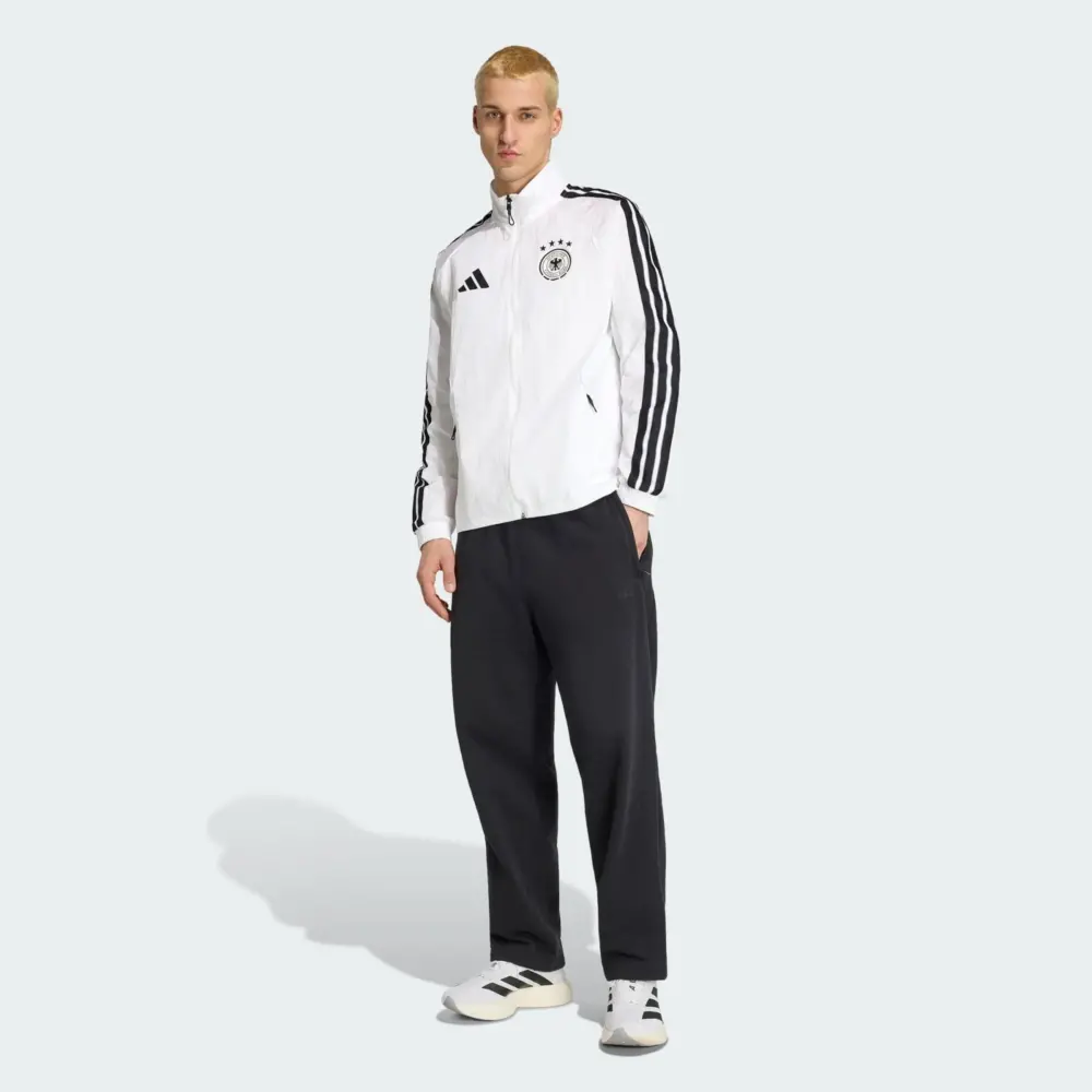 Áo Adidas Germany National Team Home Flag Ceremony Jacket JZ9339 - Ảnh 4