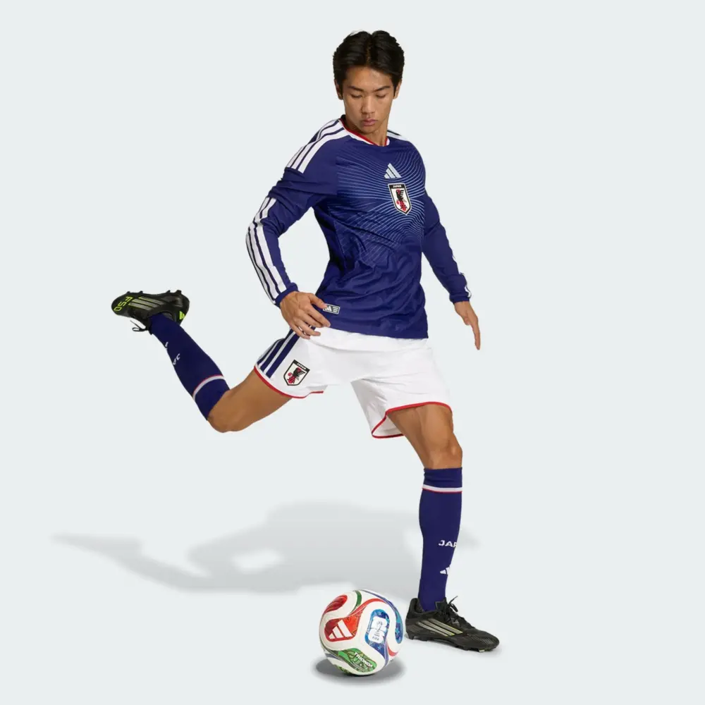 Áo Adidas Japan 26 Home Authentic Jersey Long Sleeve JZ9681 - Ảnh 3