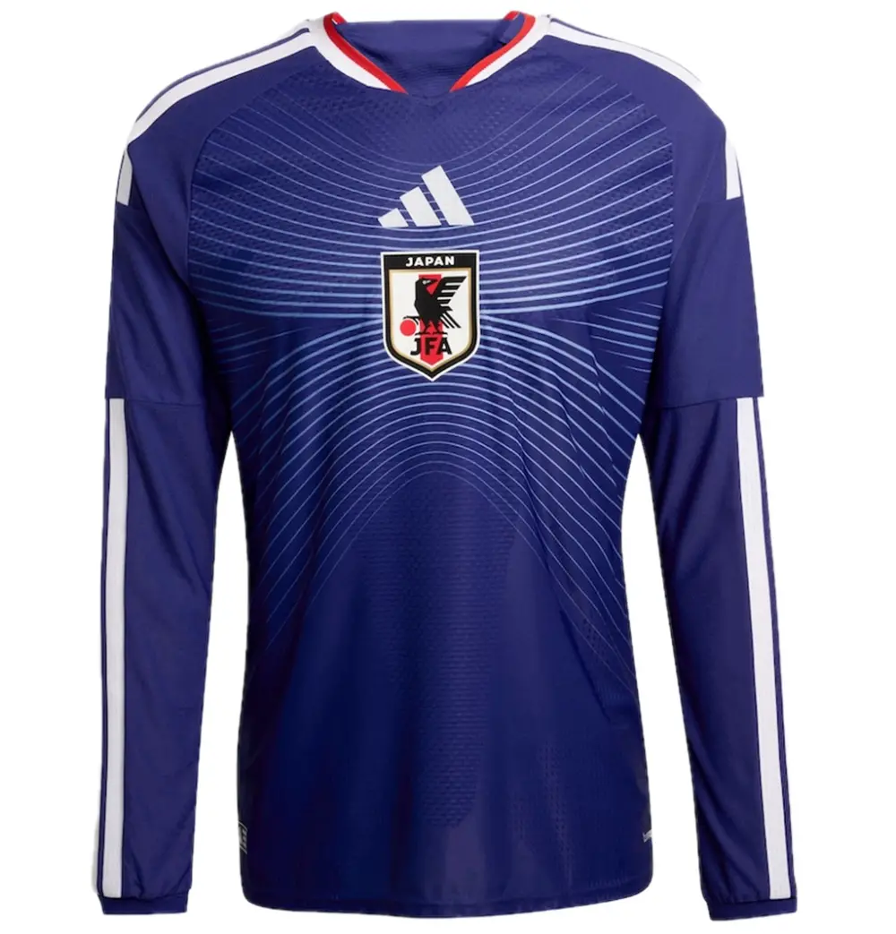 Áo Adidas Japan 26 Home Authentic Jersey Long Sleeve JZ9681