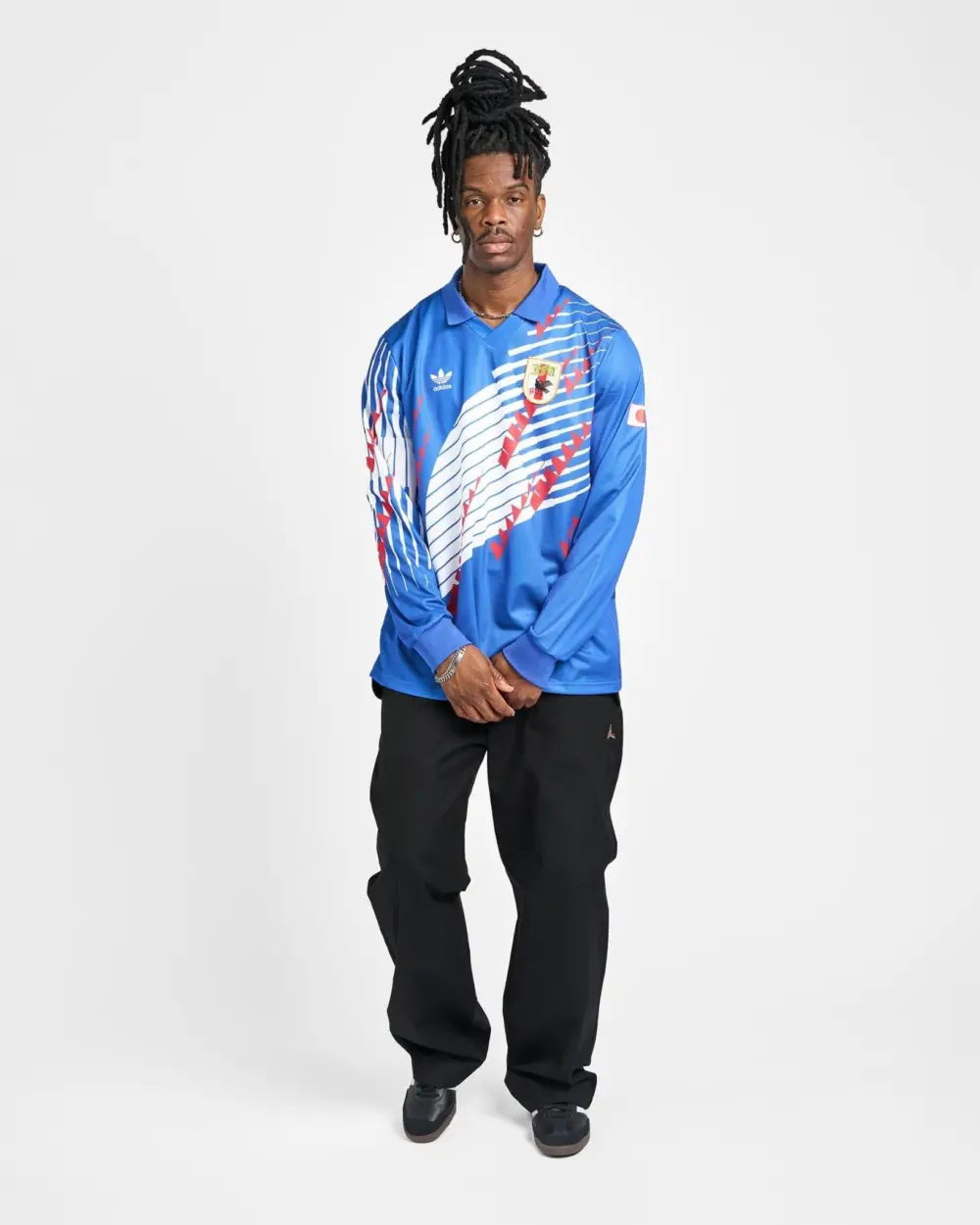 Alternative view of Áo Adidas Japan Home Long Sleeve Jersey 1993 KT0827