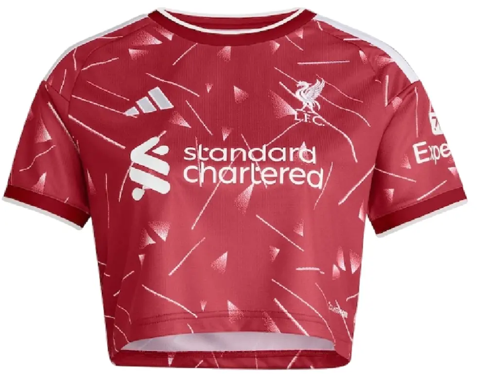 Áo Adidas Liverpool FC Home Crop Top Jersey KB8260