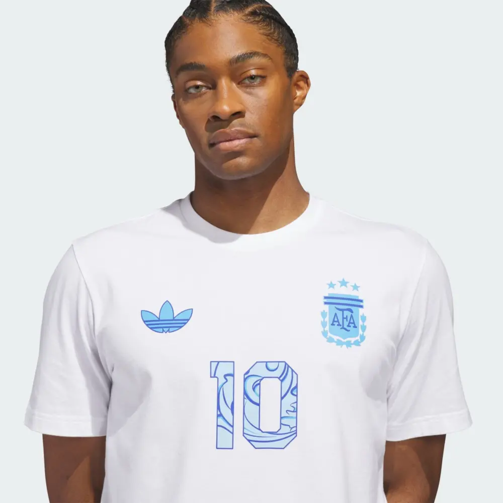 Alternative view of Áo Adidas M Messi N&N Away Graphic Tee KH3398