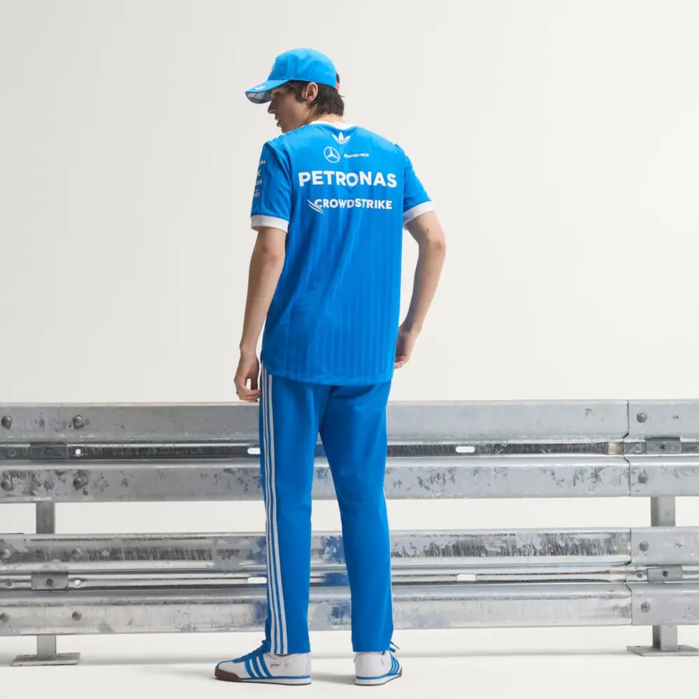 Áo Adidas Mercedes AMG Petronas F1 Authentic Jersey 'Blue' KT5127 - Ảnh 3