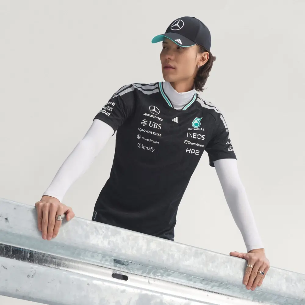 Áo Adidas Mercedes AMG Petronas Formula 1 Authentic 'Black' KE5325 - Ảnh 6