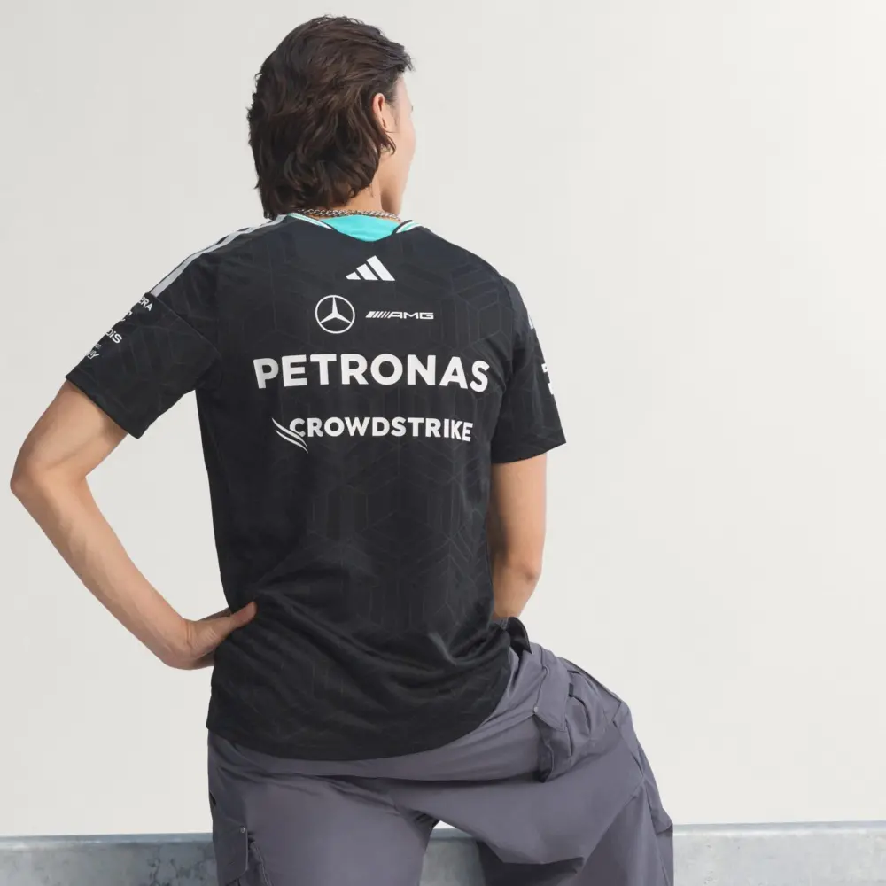 Áo Adidas Mercedes AMG Petronas Formula 1 Authentic 'Black' KE5325 - Ảnh 5