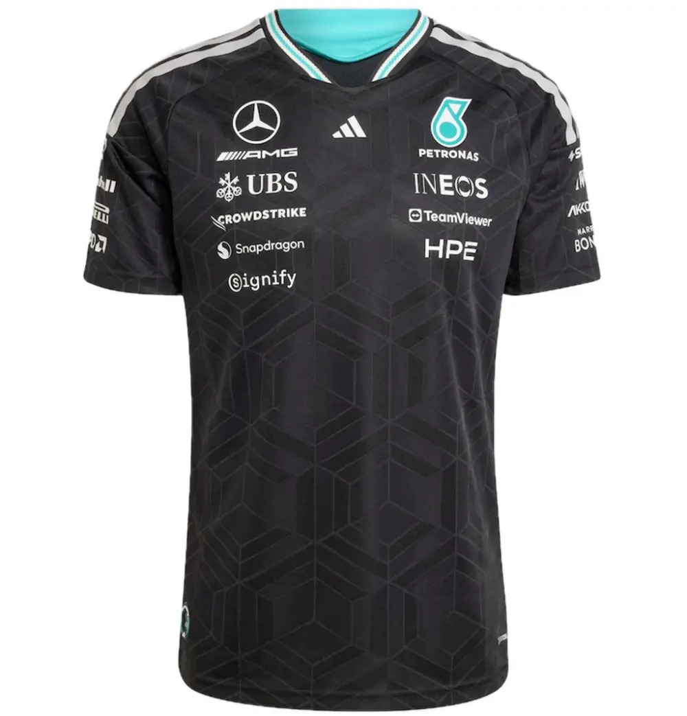 Áo Adidas Mercedes AMG Petronas Formula 1 Authentic 'Black' KE5325