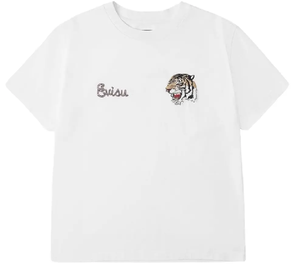 Áo Evisu Archives Print Relax Fit T-shirt 'White' 2EAEJM5TS6023RXCT