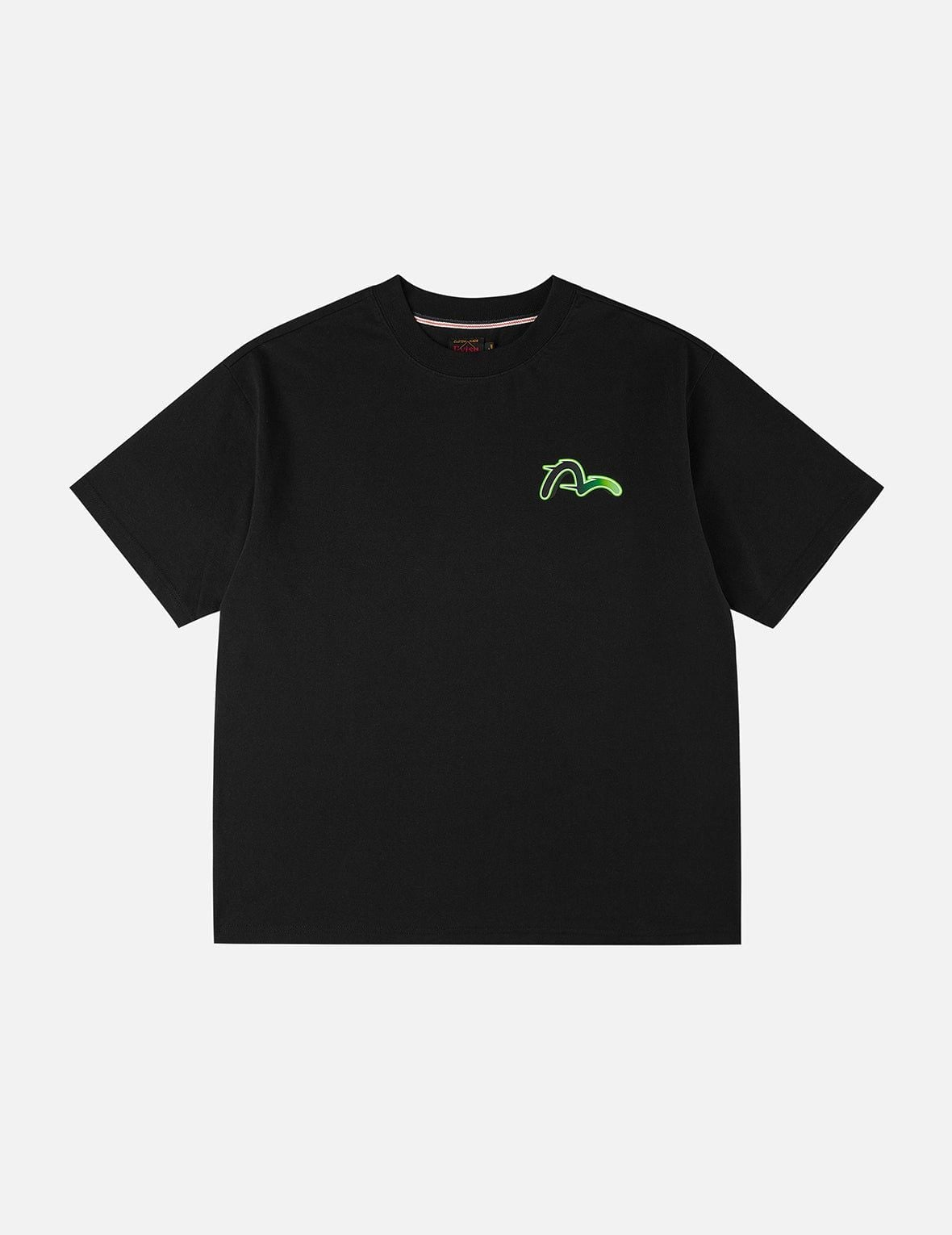 Alternative view of Áo Evisu Raiders T-Shirt 'Black' 2EAHTM5TS1301XXCT