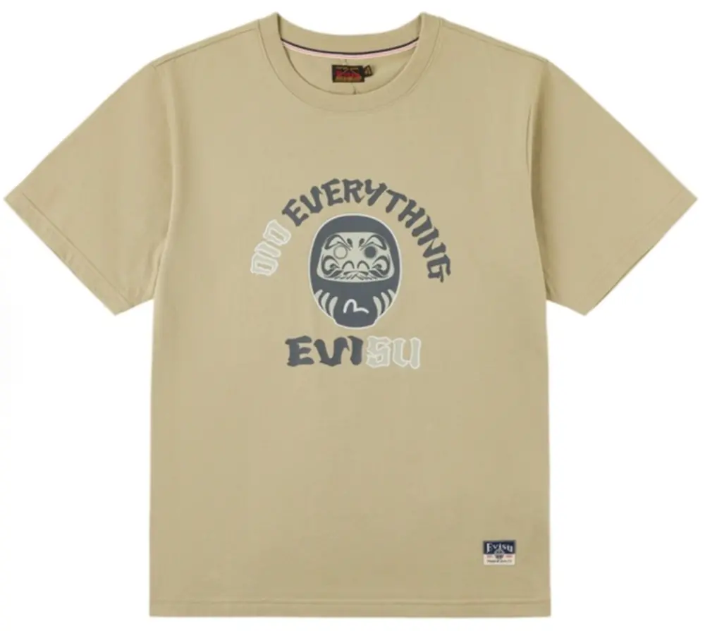 Áo Evisu T-shirt 'Beige' 2ESHTM6TS1110XXCT