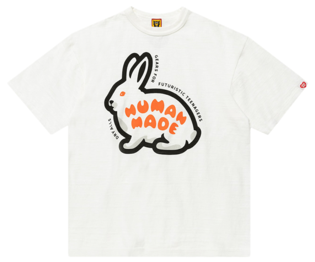 Áo Human Made Graphic T-Shirt ‘White’ HM24TE014