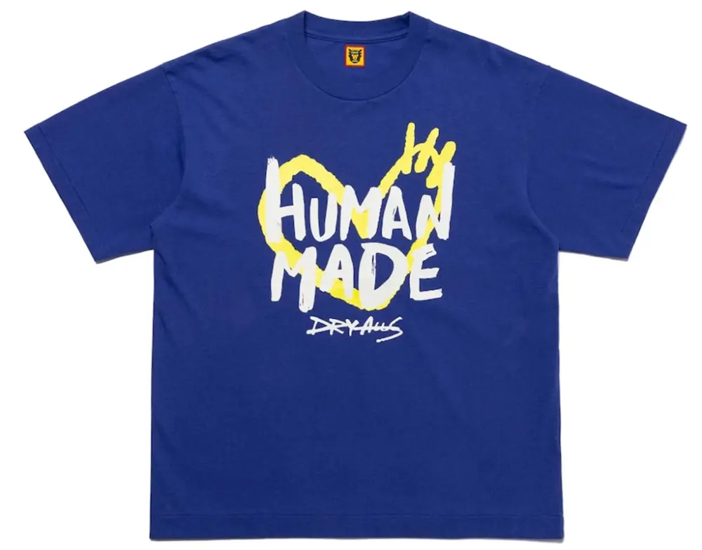 Áo Human Made Graphic Tee 'Blue' HM27CS004