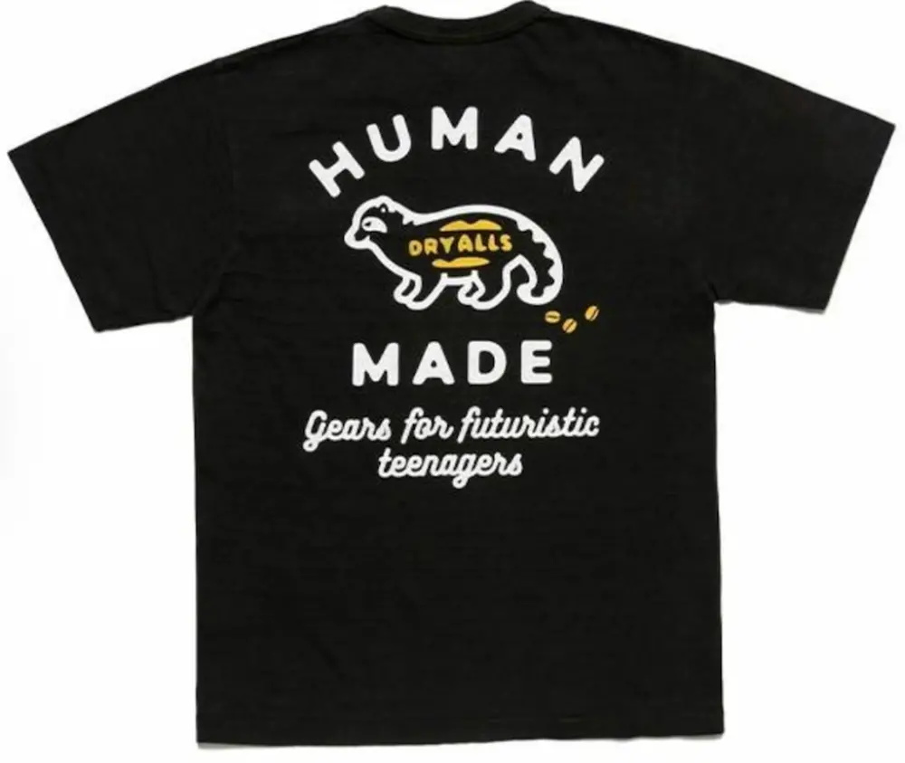 Áo Human Made Pocket T-shirt 'Black' HM21CS025