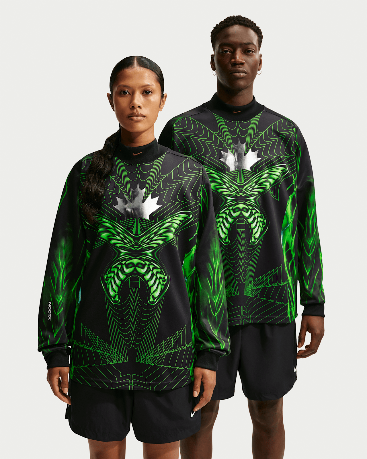 Áo Nike Canada x NOCTA Long-Sleeve Shirt IM6633-010 - Ảnh 3