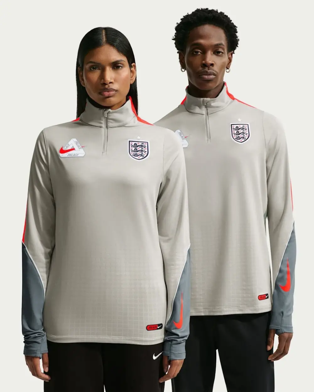 Áo Nike England x Palace Strike Drill Top IM3229-052 - Ảnh 4