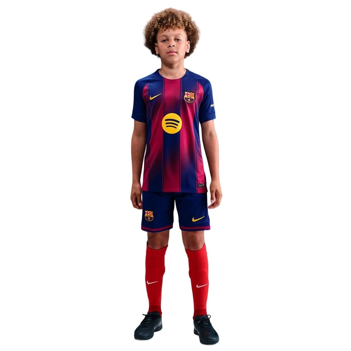 Áo Nike FC Barcelona 2025/26 Youth Home Jersey HJ5287-456 - Ảnh 4