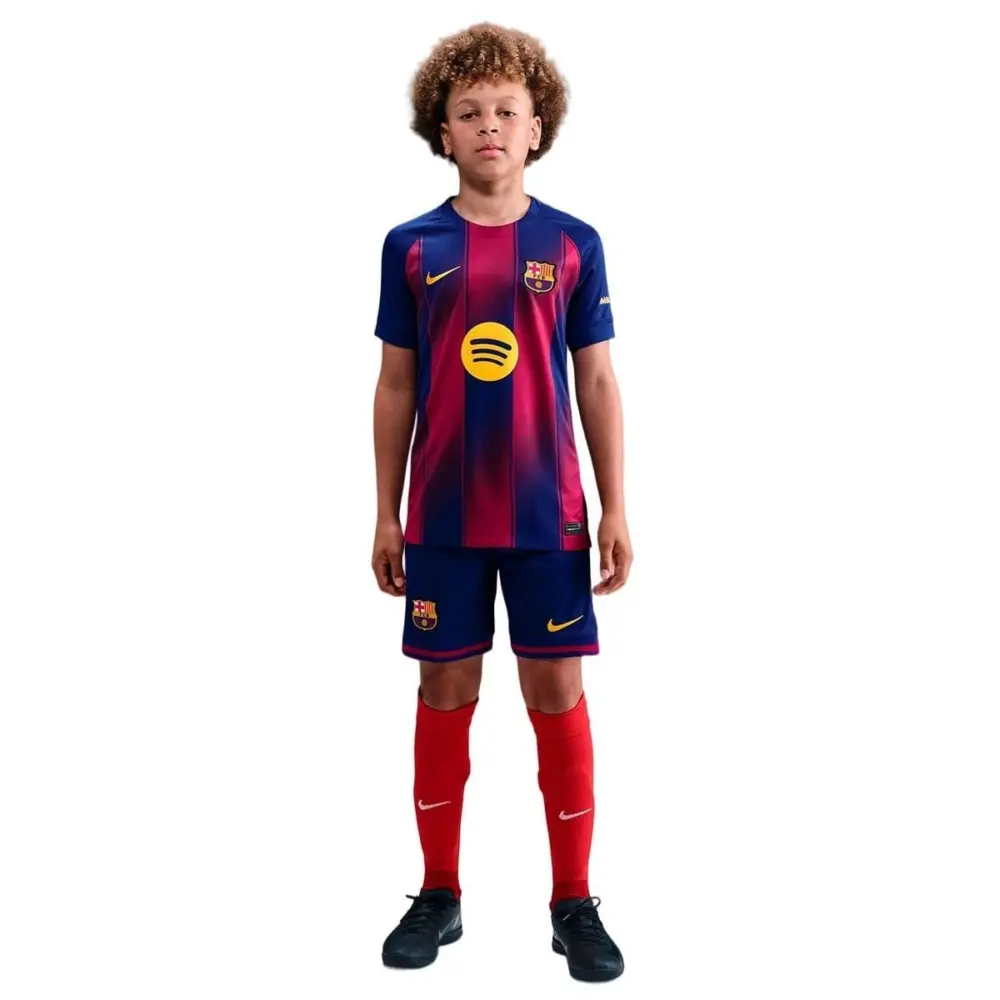 Áo Nike FC Barcelona 2025/26 Youth Home Jersey HJ5287-456 - Ảnh 4