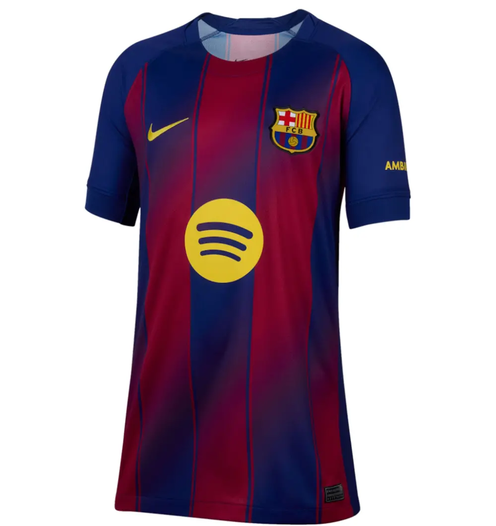 Áo Nike FC Barcelona 2025/26 Youth Home Jersey HJ5287-456