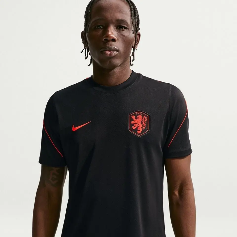 Áo Nike KNVB 2026 Strike Short Sleeve Top IB4977-010 - Ảnh 6