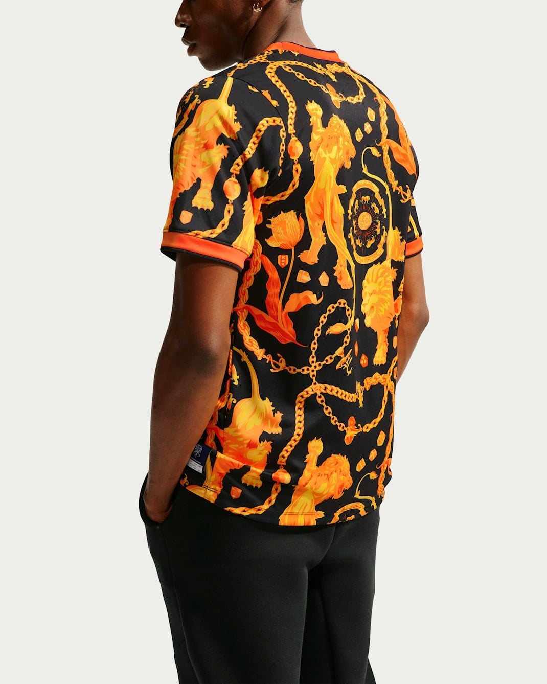 Áo Nike Netherlands x Patta Academy Pro Short-Sleeve Top IH1678-010 - Ảnh 5