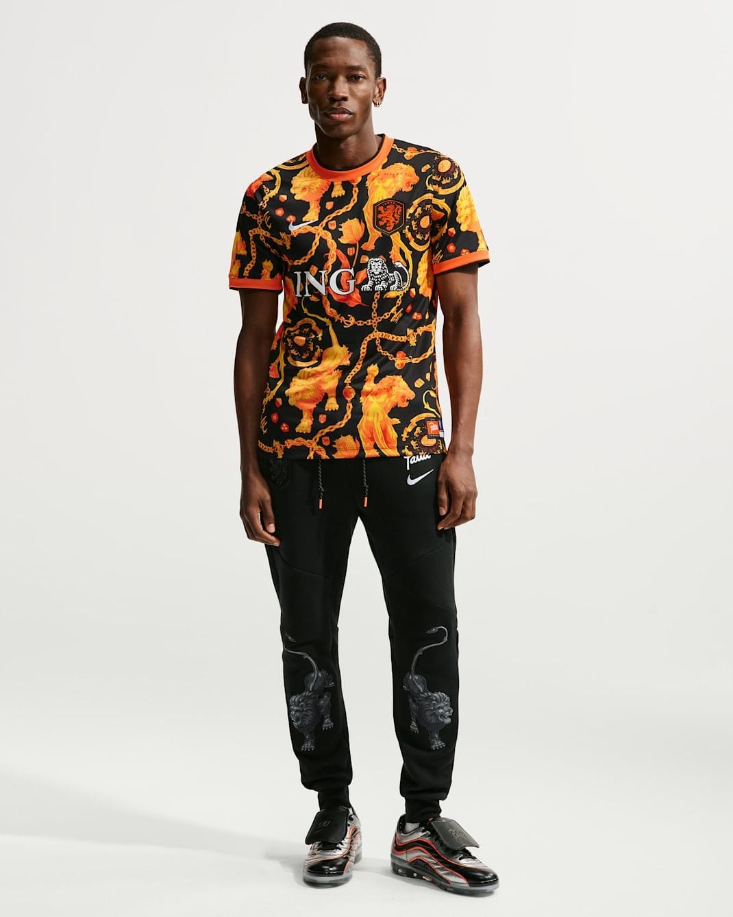Áo Nike Netherlands x Patta Academy Pro Short-Sleeve Top IH1678-010 - Ảnh 3
