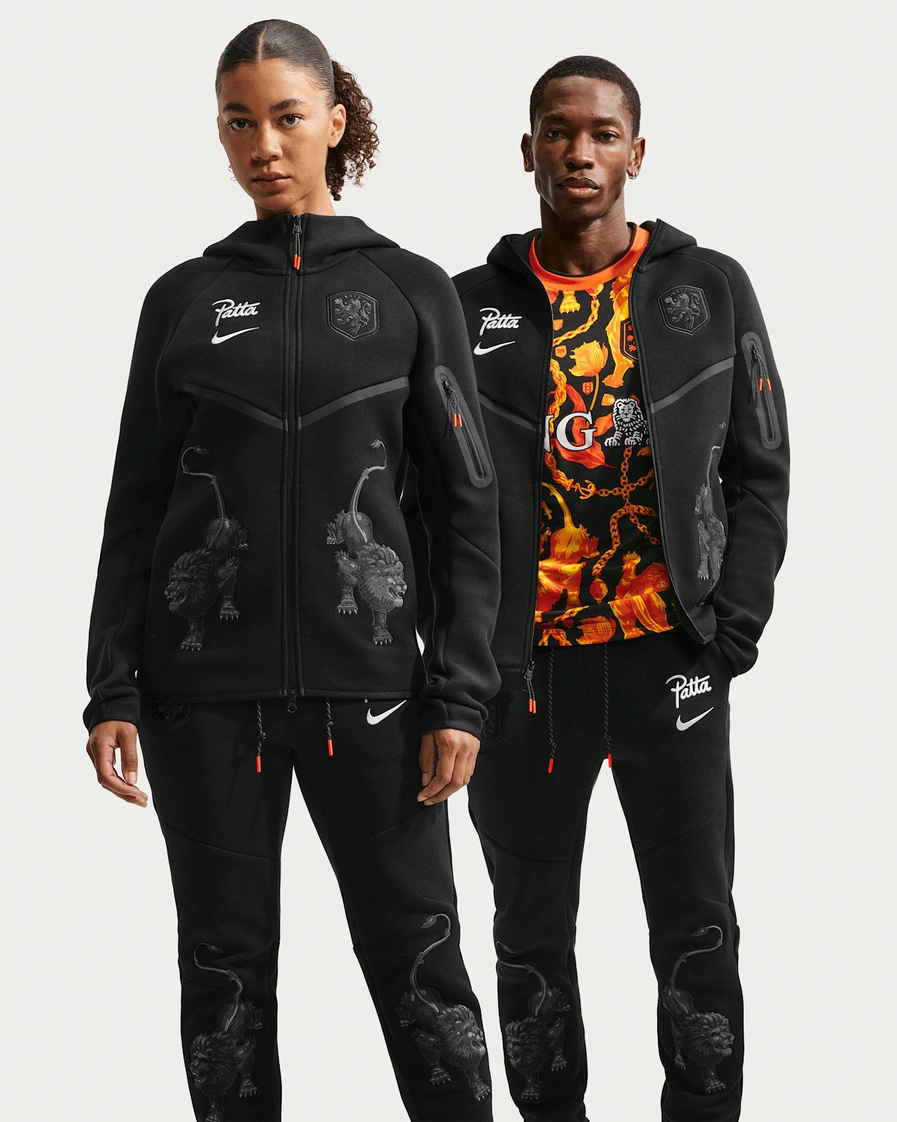 Alternative view of Áo Nike Netherlands x Patta Tech Fleece Windrunner Hoodie IM3206-010