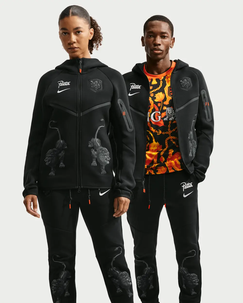 Alternative view of Áo Nike Netherlands x Patta Tech Fleece Windrunner Hoodie IM3206-010
