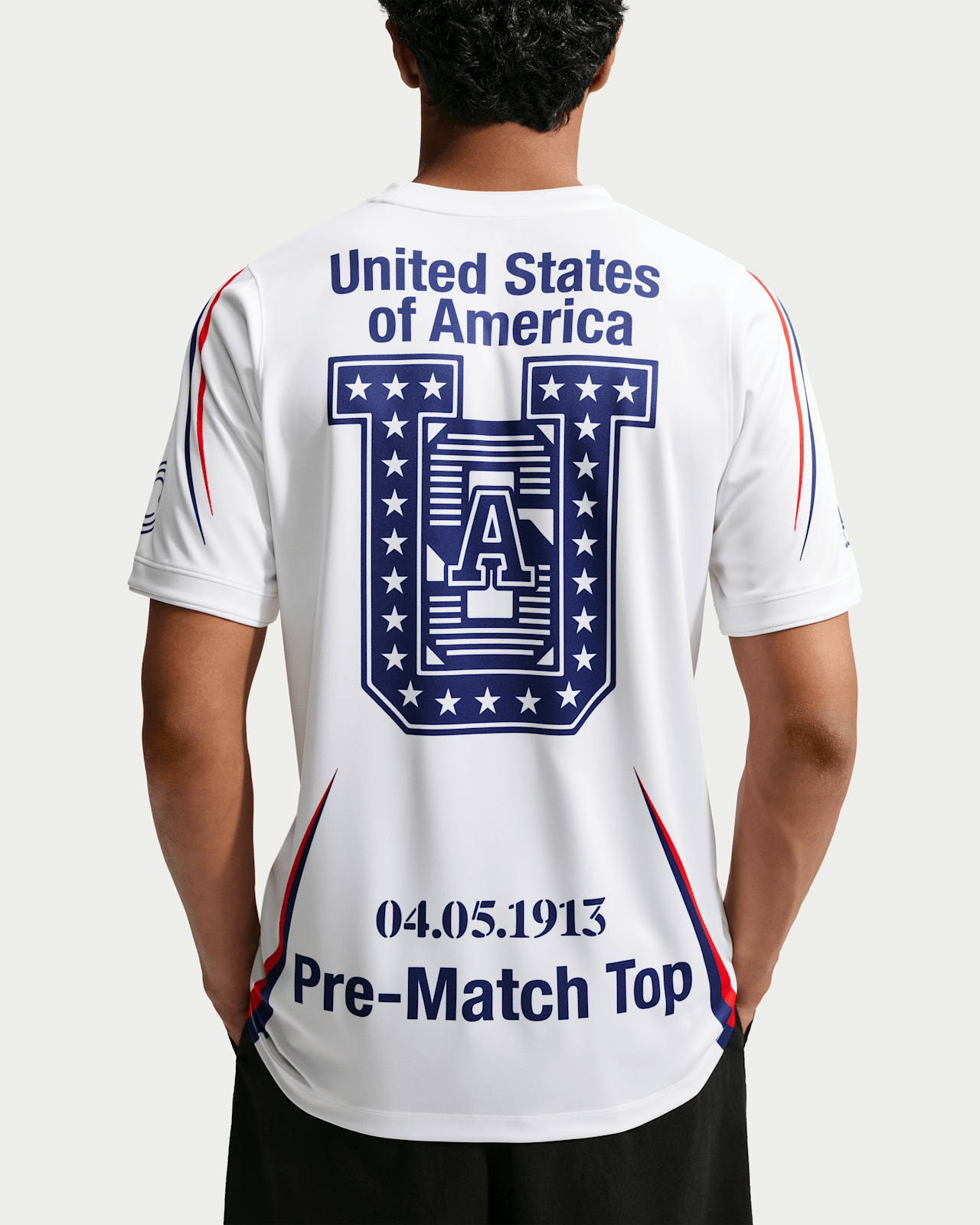 Áo Nike USA x VAA Academy Pro Short-Sleeve Football Top IH1696-100 - Ảnh 3