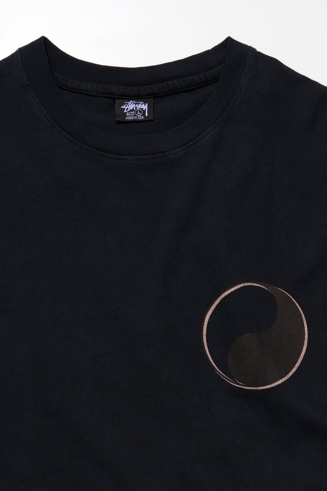 Áo Stussy x Our Legacy OL Drop Shadow Pig Tee 'Black' ST3903745BLUEV10 - Ảnh 4