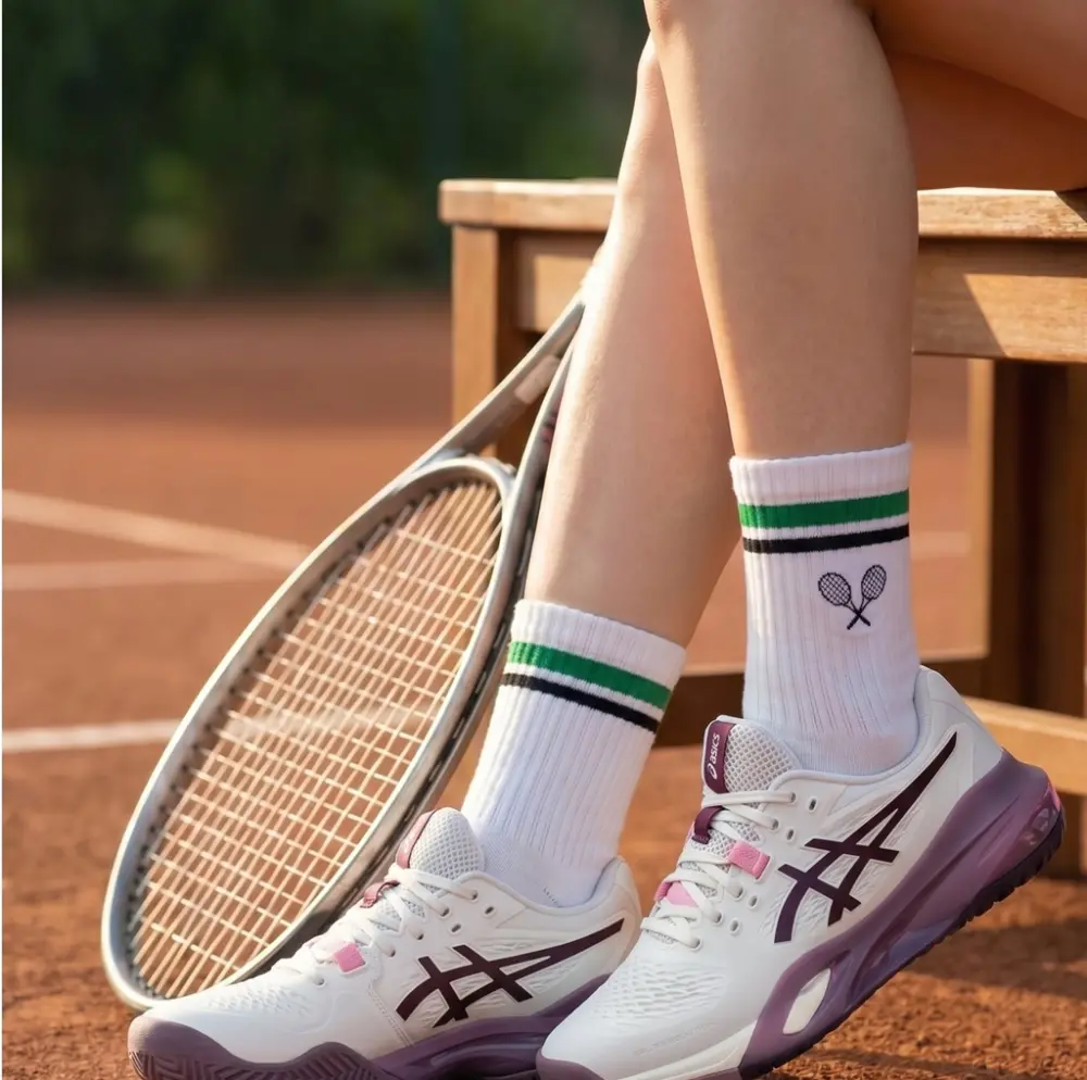 Giày Asics GEL-RESOLUTION X 'SOFT OAT' 1042A279-250 - Ảnh 6