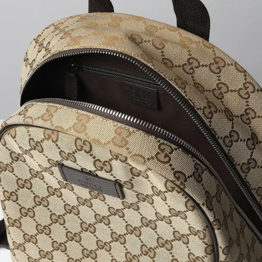 Alternative view of Balo Gucci GG Supreme Logo Backpack 'Beige' 449906 KY9NN 9873