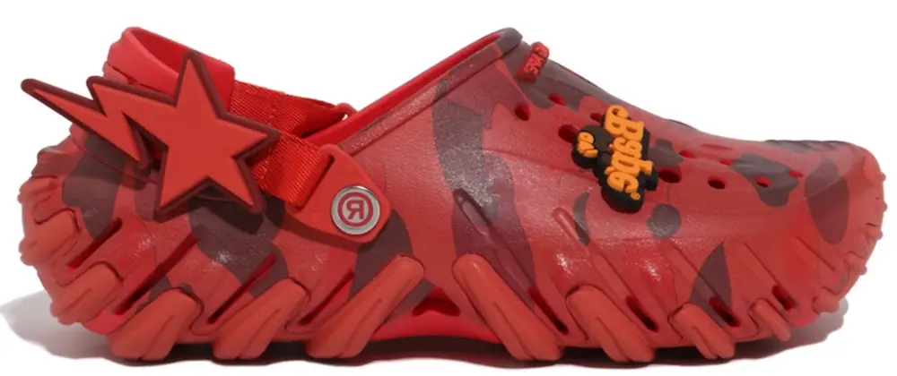 Dép Bape X Crocs - Echo 'Red' 0ZXSDM927911Q