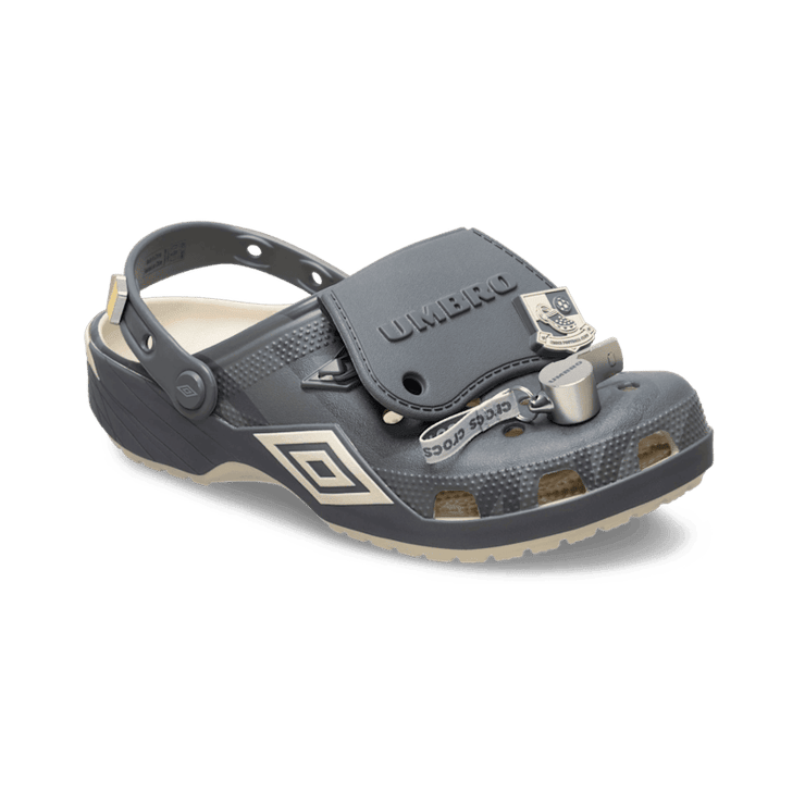Dép Crocs Classic Clog ‘Umbro Bone Slate Grey’ 213397-2YD - Ảnh 3