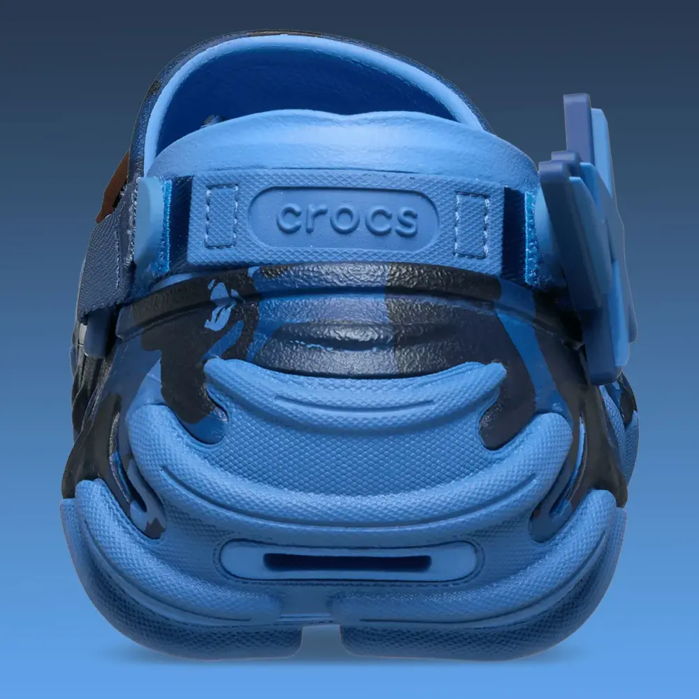 Dép Crocs Echo RO Clog x Bape 'Powder Blue' 213140-4SN - Ảnh 5
