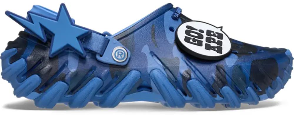 Dép Crocs Echo RO Clog x Bape 'Powder Blue' 213140-4SN