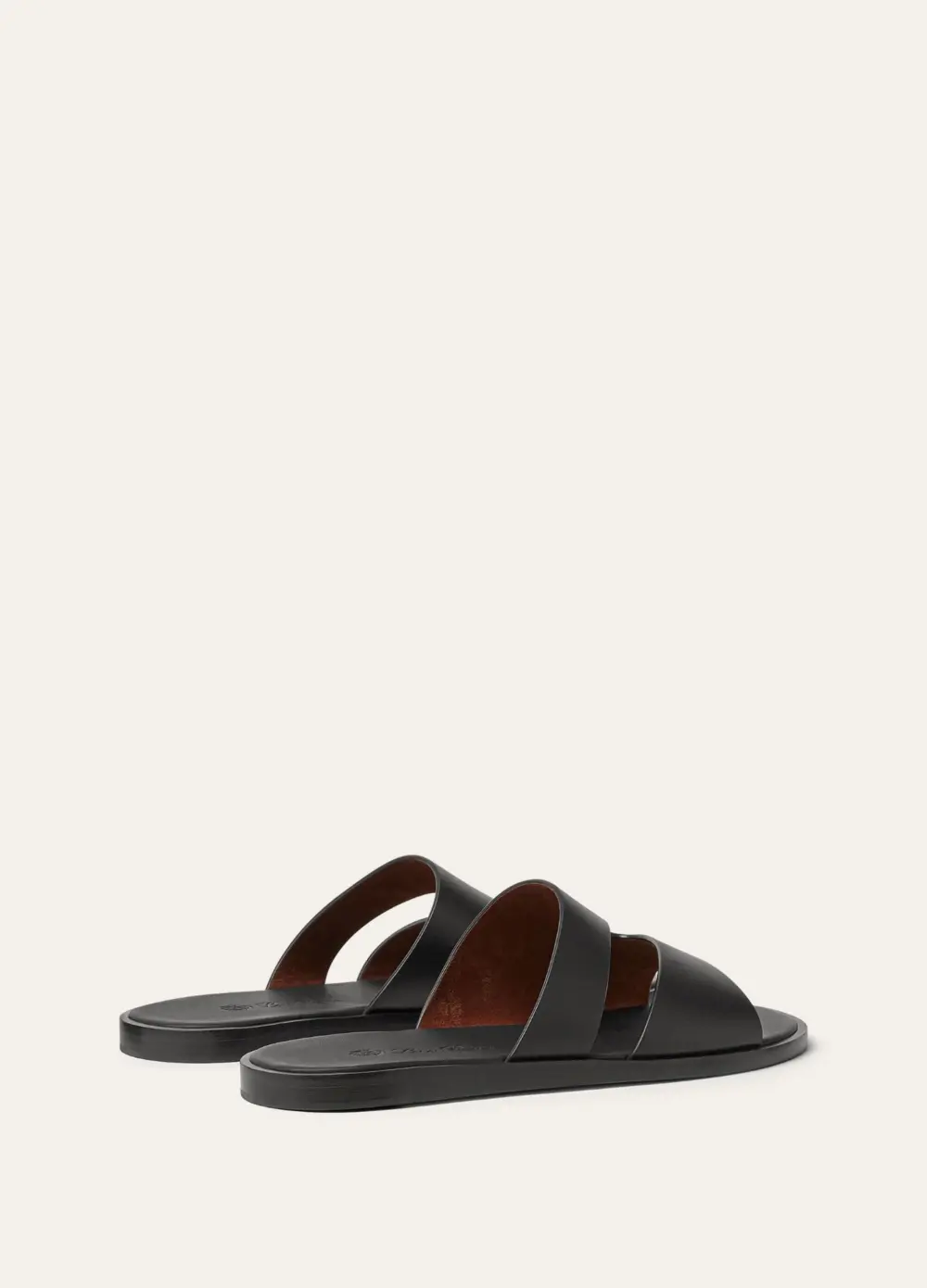 Dép Loro Piana Pilat Plain Walk Sandal 'Black' FAP1185-8000 - Ảnh 4