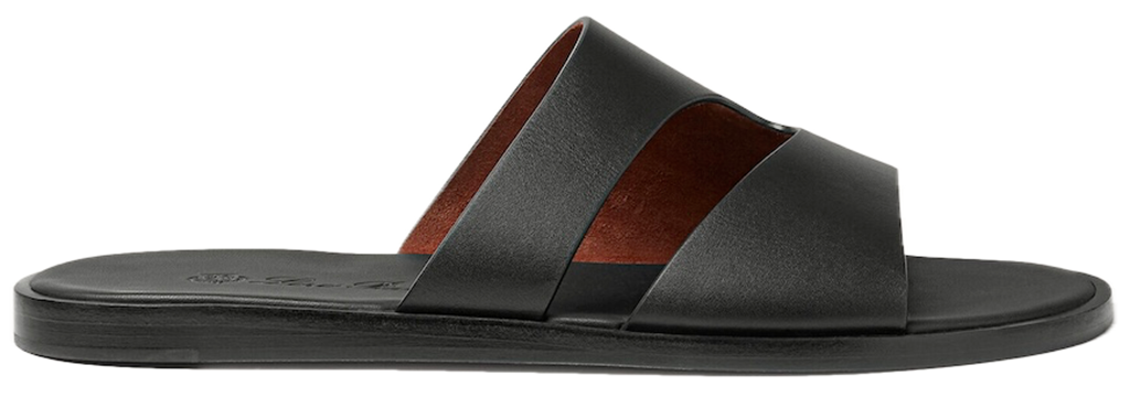 Dép Loro Piana Pilat Plain Walk Sandal 'Black' FAP1185-8000
