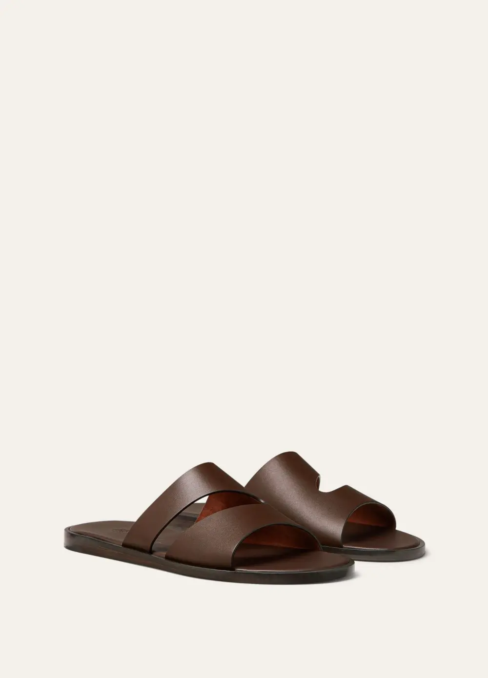Dép Loro Piana Pilat Plain Walk Sandal 'Moka' FAP1185-H0JF - Ảnh 4